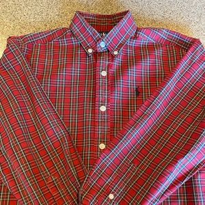 Ralph Lauren Polo Long Sleeved Button Down (Boys)